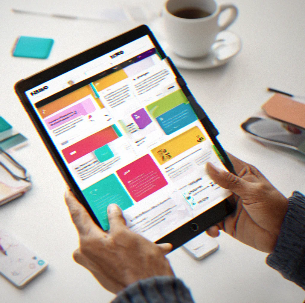 Mobile and desktop screens showing scroll animations and instant feedback in action